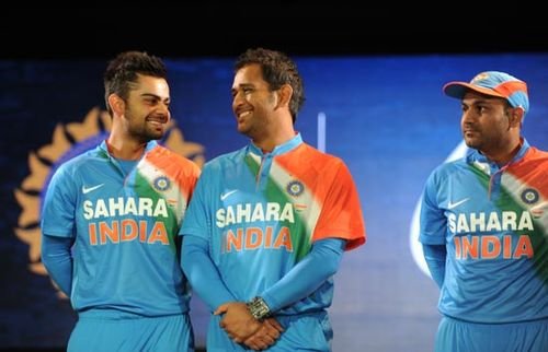 evolution of indian cricket team jersey