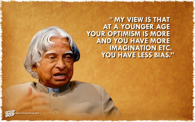 Remembering Dr. APJ Abdul Kalam & His Inspiring Words On His Death ...