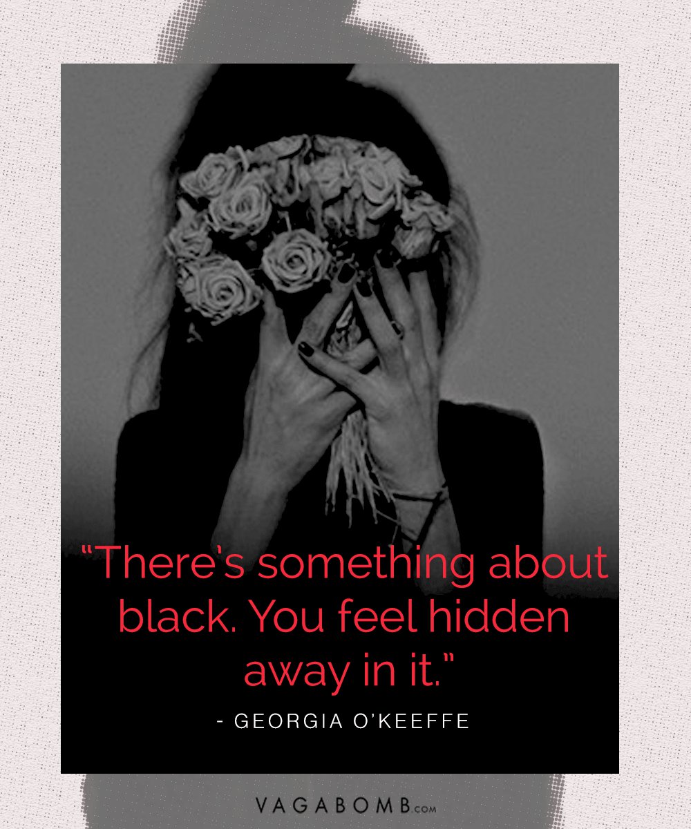 10 Quotes on the Colour Black That’ll Resonate with Everyone Who’s Ever