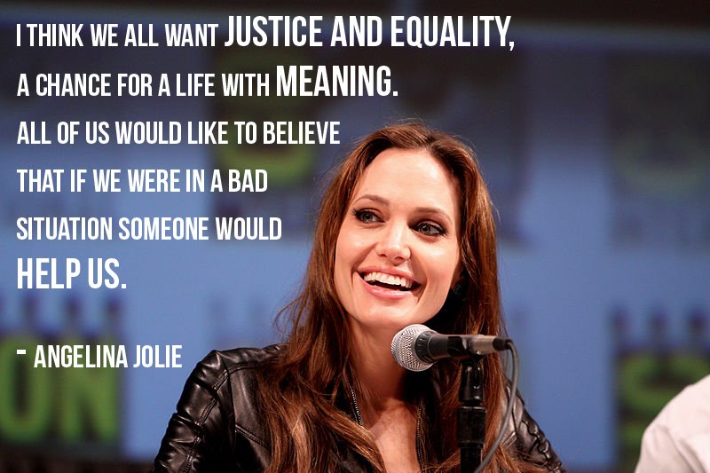 The Most Amazing Thing About Angelina Jolie Is How She’s A Humanitarian ...