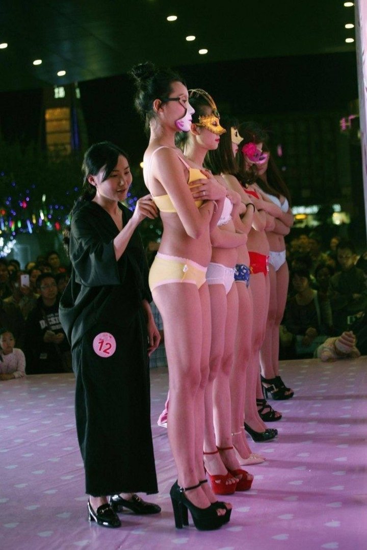 This Mall Decided to Hold a Bra Unhooking Contest to Celebrate