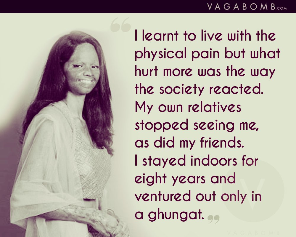 10 Quotes by Acid Attack Survivor Laxmi Agarwal That Show Her