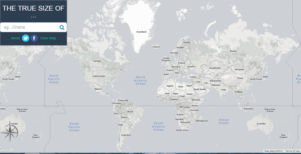 This International Website Compares True Sizes Of Countries It Ll Make You Rethink Everything