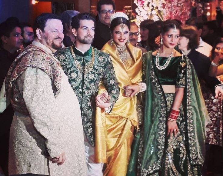 Image result for neil nitin mukesh wedding rekha