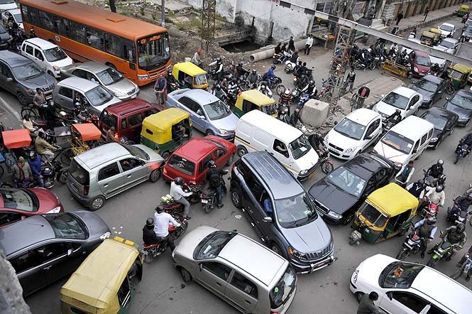 Image result for traffic jam in india