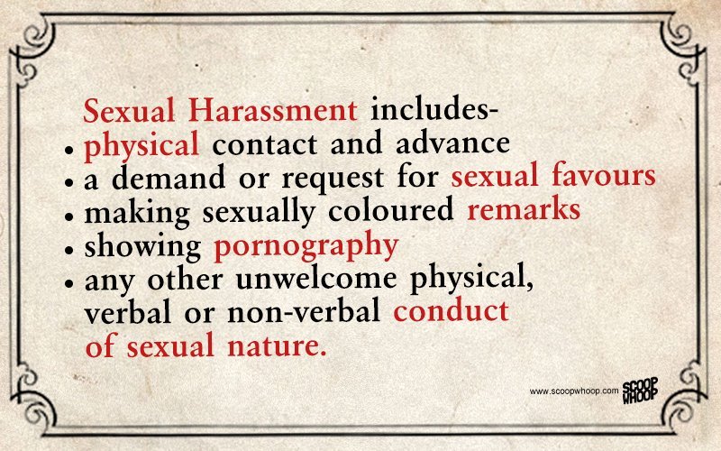 Heres Everything You Need To Know About Sexual Harassment At The Workplace 