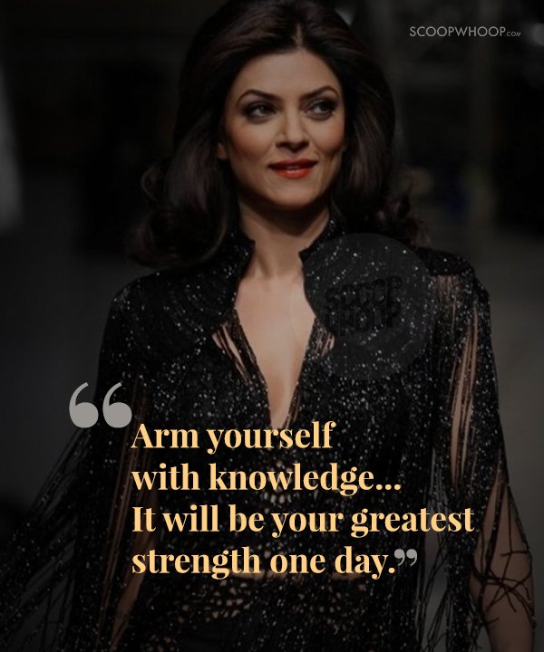 Quotes By Sushmita Sen 