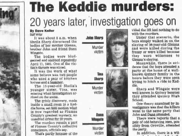the keddie murders tina