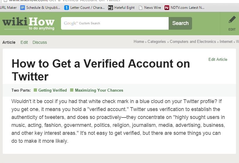 Here\u2019s How You Can Get A Verified Twitter Account. Well, Kind Of.