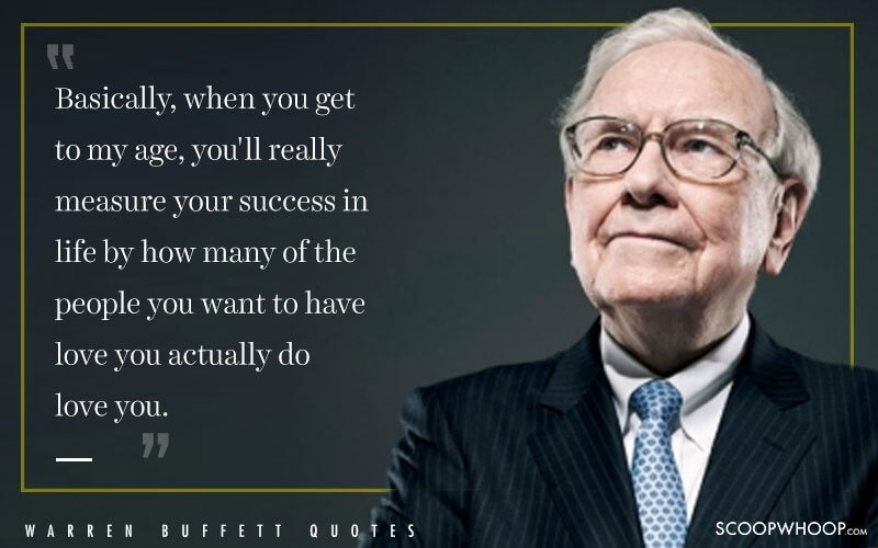 27 Pearls Of Wisdom By Warren Buffett That Are The Perfect Mantras For A Successful Life