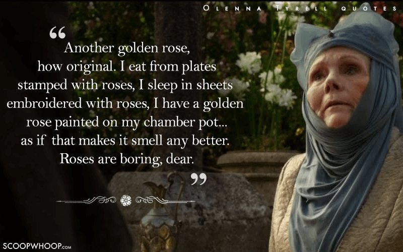 20 Quotes By Olenna Tyrell That Prove Her Words Cut Deeper 