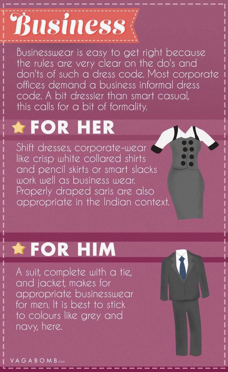 Decoding Complicated Dress Codes: A Guide To Help You Dress For The ...