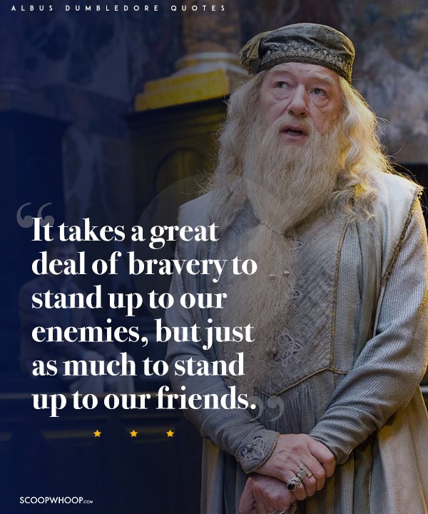 20 Albus Dumbledore Quotes Which Show That He Was A True Sorcerer Of Words