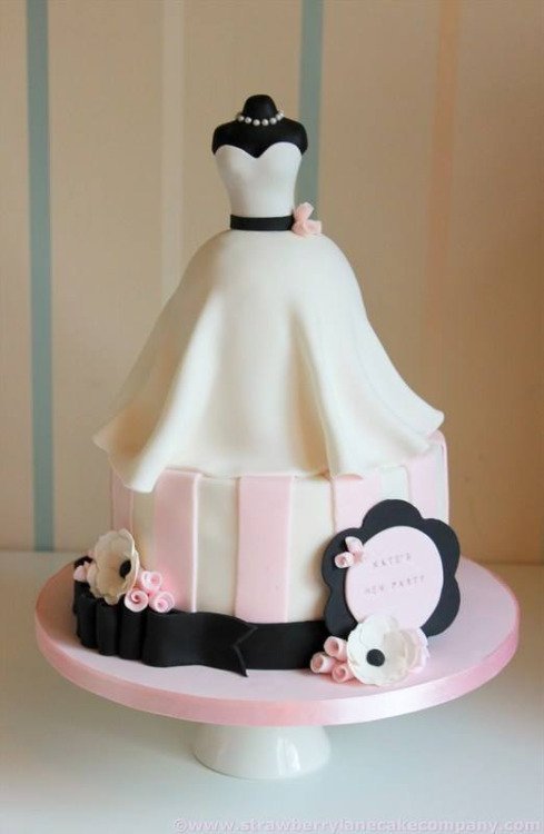  VagabombPicks Bachelorette Cakes for the Fun Elegant Bride