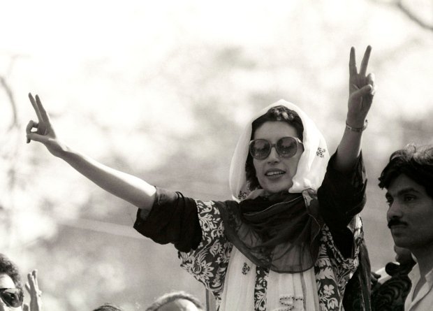  After years of house arrest and exile following her father’s death, Benazir entered Pakistan, triumphant, in 1986. 