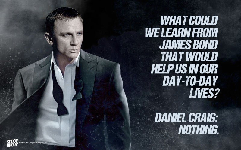 From Playing 007 To Giving Zero F**ks, Daniel Craig Thinks James Bond ...