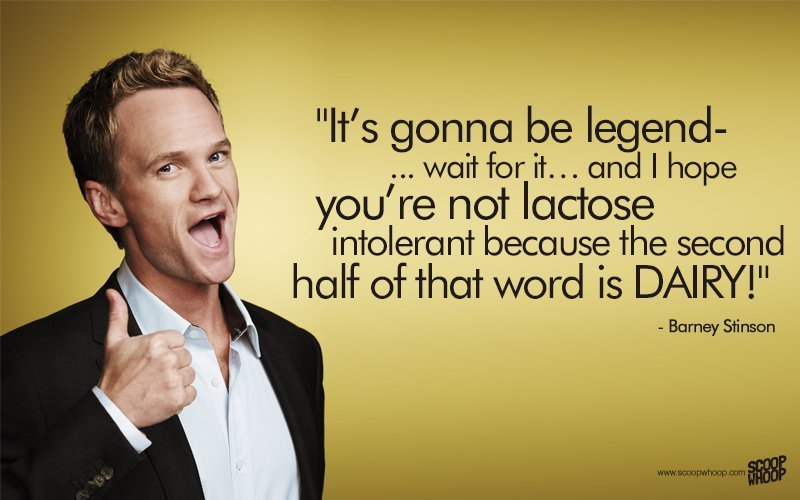 Barney Stinson Sprüche Englisch Sprüche