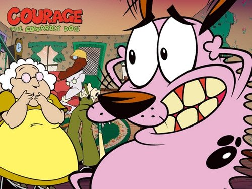 Here’s To Courage The Cowardly Dog Aka Sherdil, Who Taught Us To Face ...