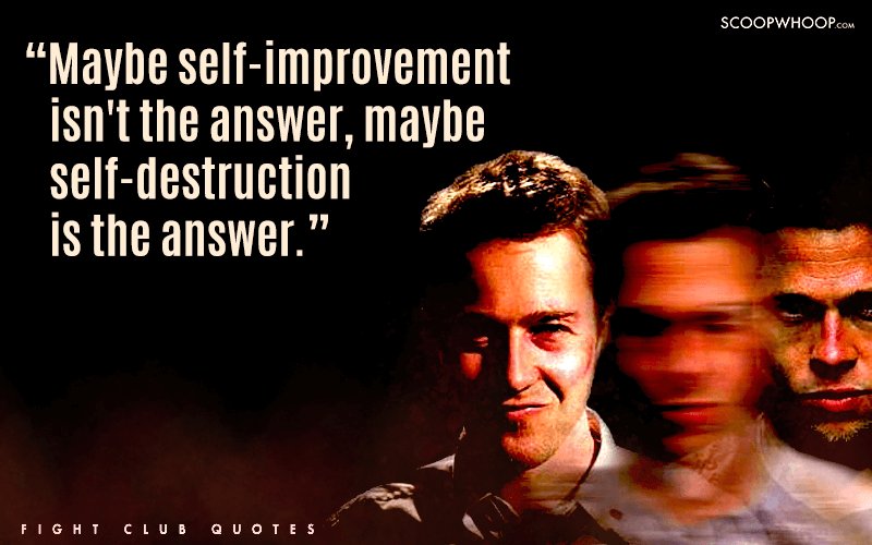 24 Badass Quotes From Fight Club That Teach You More About Life Than