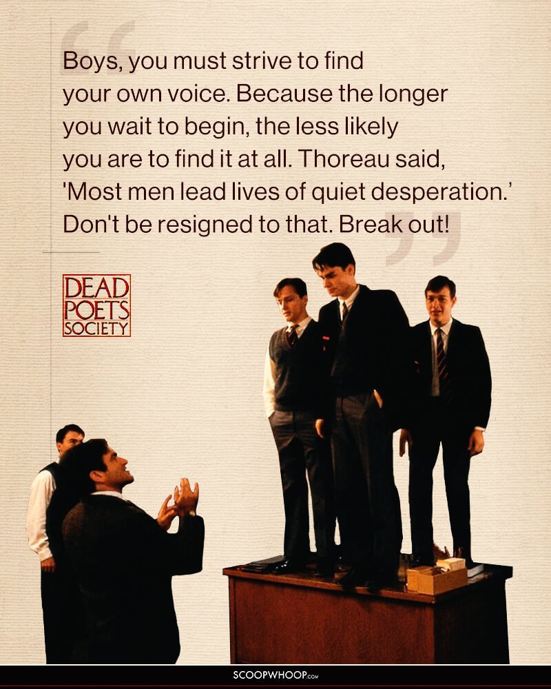 15 Inspiring Dead Poets Society Quotes | 15 Robin Williams 'Dead Poets ...