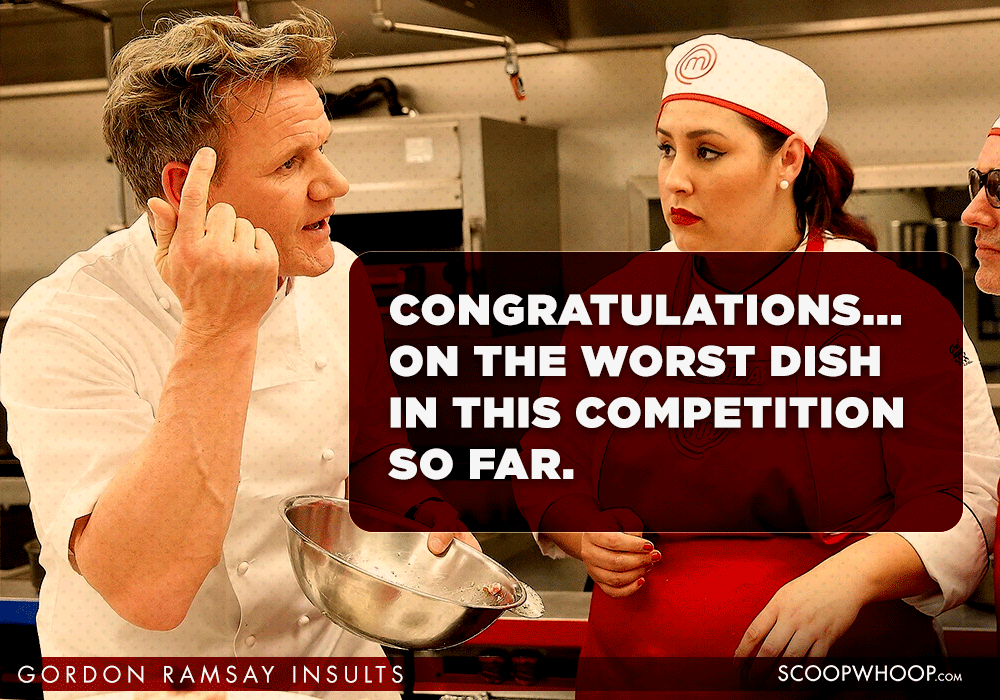 15 Creative Gordon Ramsay Insults That Will Burn You More Than Getting