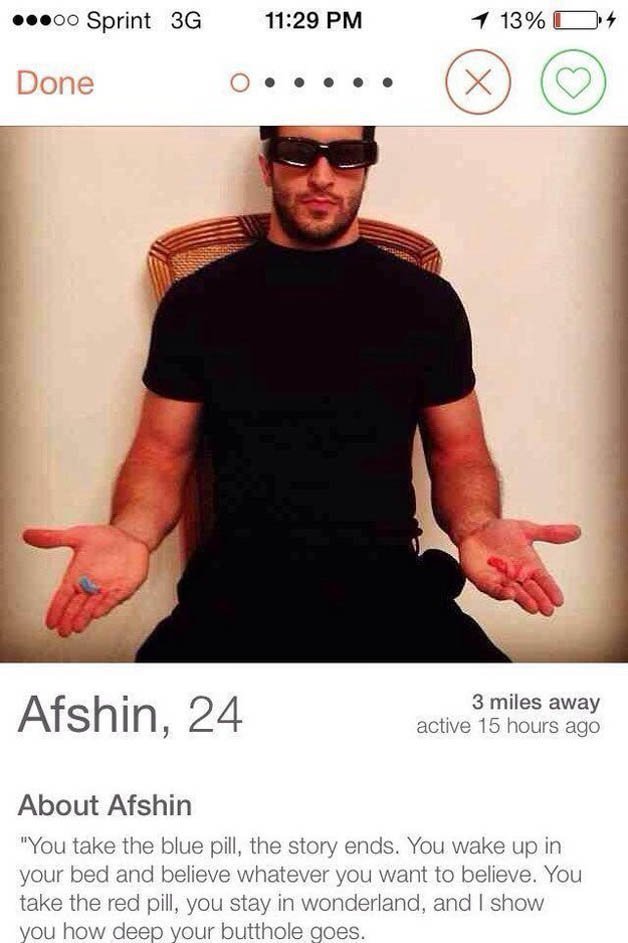 20 Tinder Profiles That Are So Funny You’ll Want To Swipe