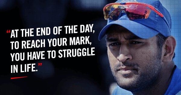 This Inspiring Video With MS Dhoni’s Voice-Over Will Tell You How To ...