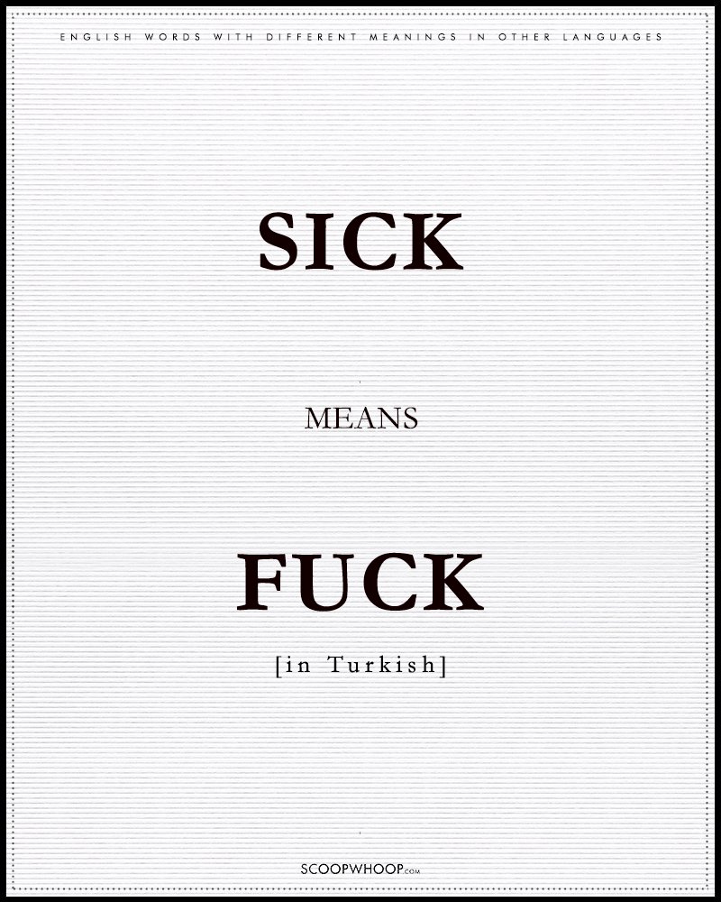 sick meaning in english