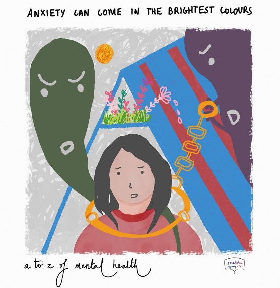 This Indian Artist Is Illustrating The A-Z Of Mental Illnesses & It’s ...