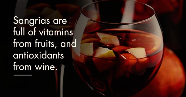 8 Delicious Recipes Which Make Sangrias The Healthiest Way To Get Drunk