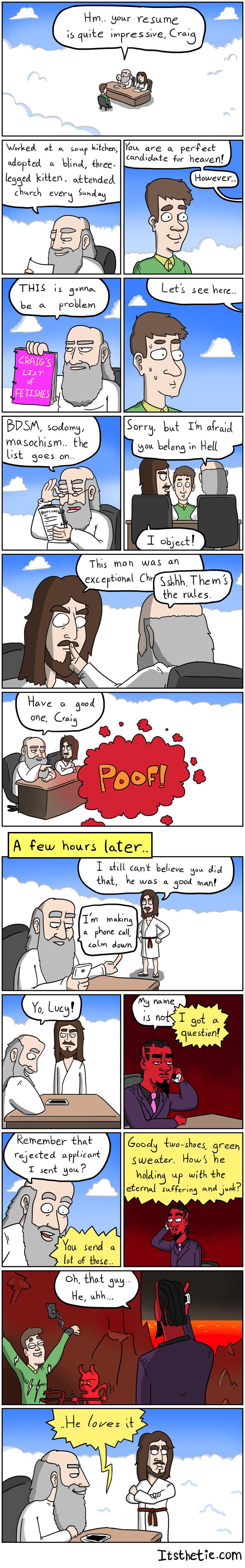 These Comics Depicting God Goofing Up Like A Regular Guy Are Downright ...