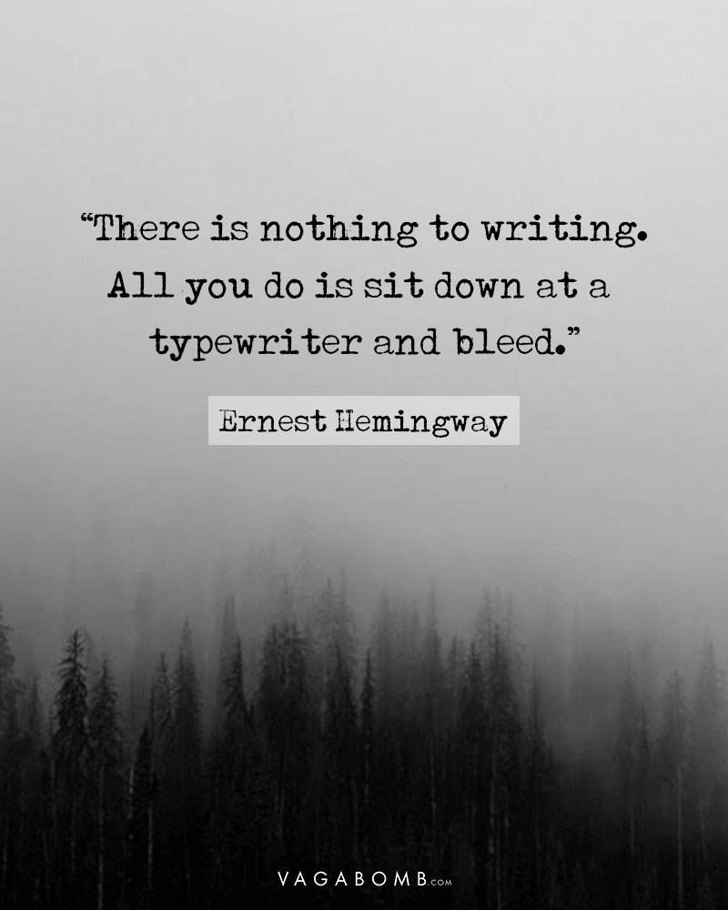 things that matter in life love writing reading courage and war As a celebration of his writing Vaga brings to you some of his finest quotes