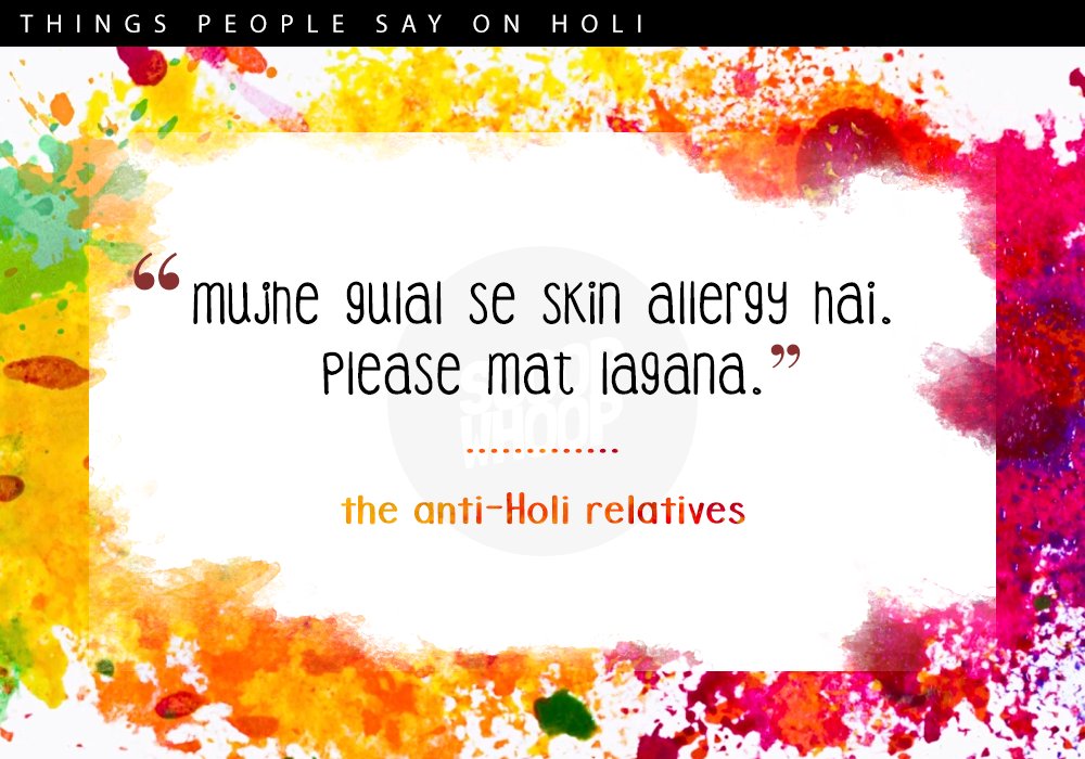 funny holi sayings