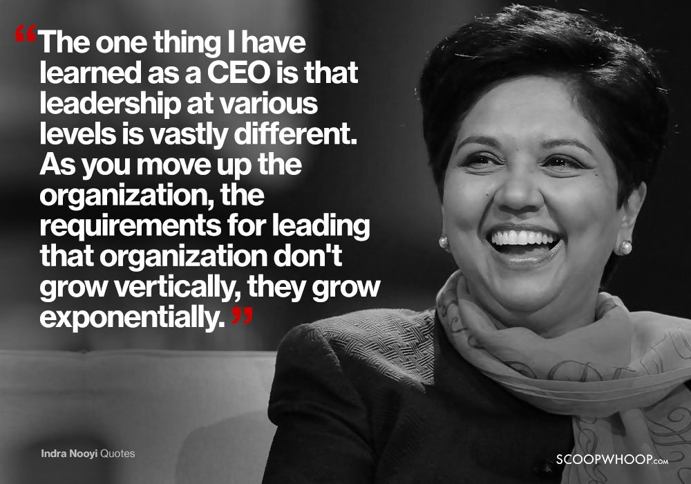 20 Thought-Provoking Quotes By Indra Nooyi On Reaching The Top