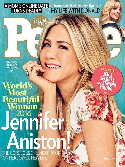 Jennifer Aniston Named World Most Beautiful Woman By People Magazine