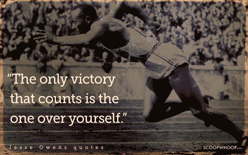 Featured image of post Famous Jesse Owens Quotes / And how i must be able to carry myself because people were looking.