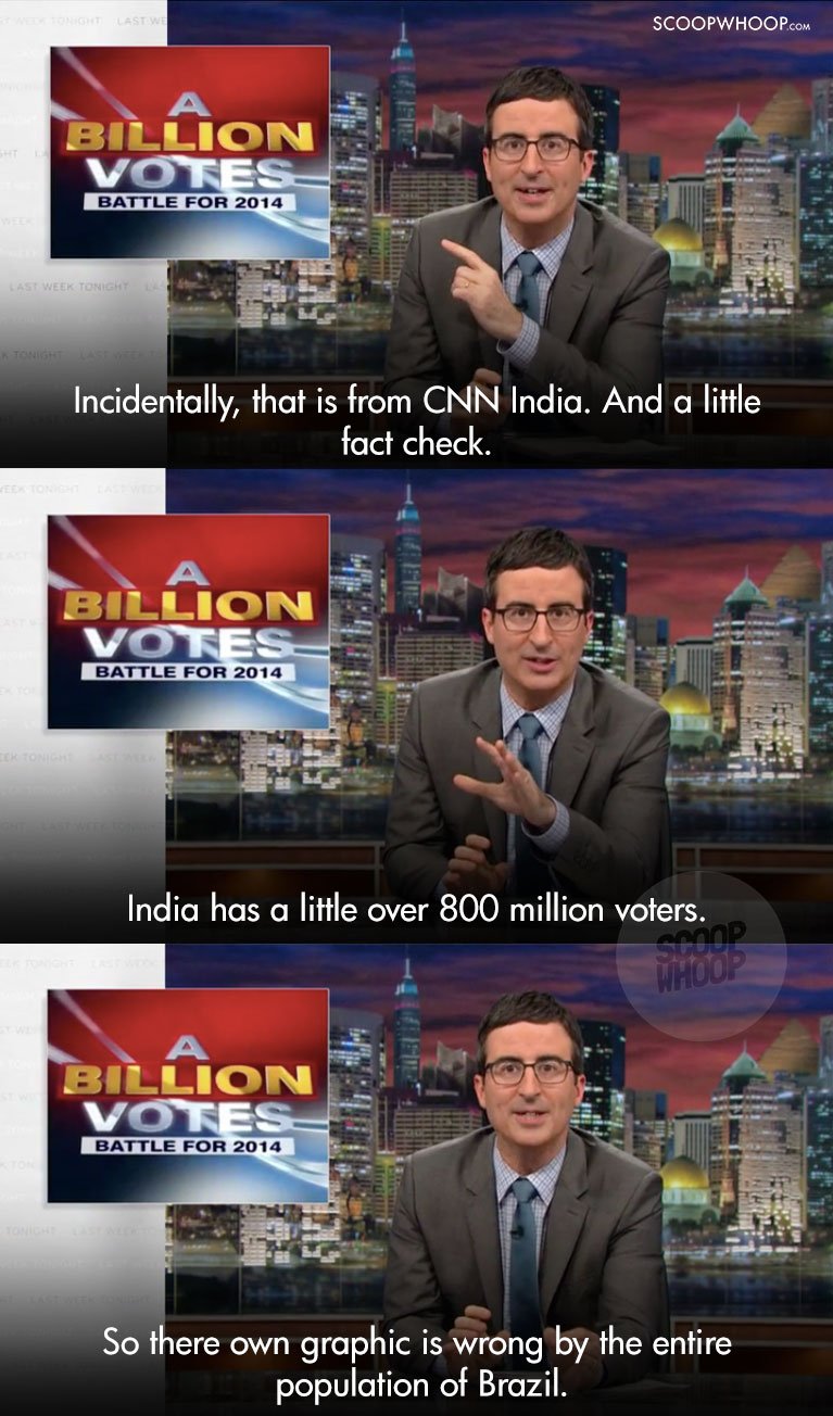 10 Times John Oliver Dropped