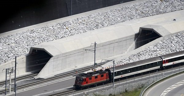 World's longest tunnel opens in Switzerland