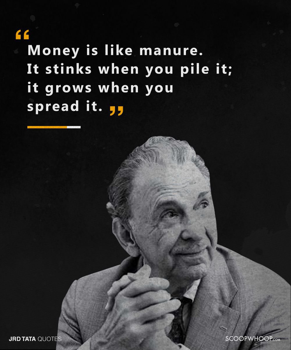 13 Inspiring Quotes By JRD Tata That Show Success Is Also ...