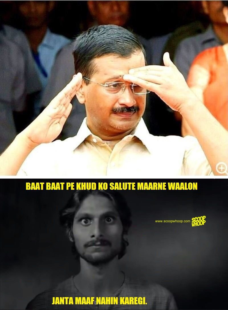 These Amusing Memes Explain Why This Photo Of Arvind Kejriwal Is Going