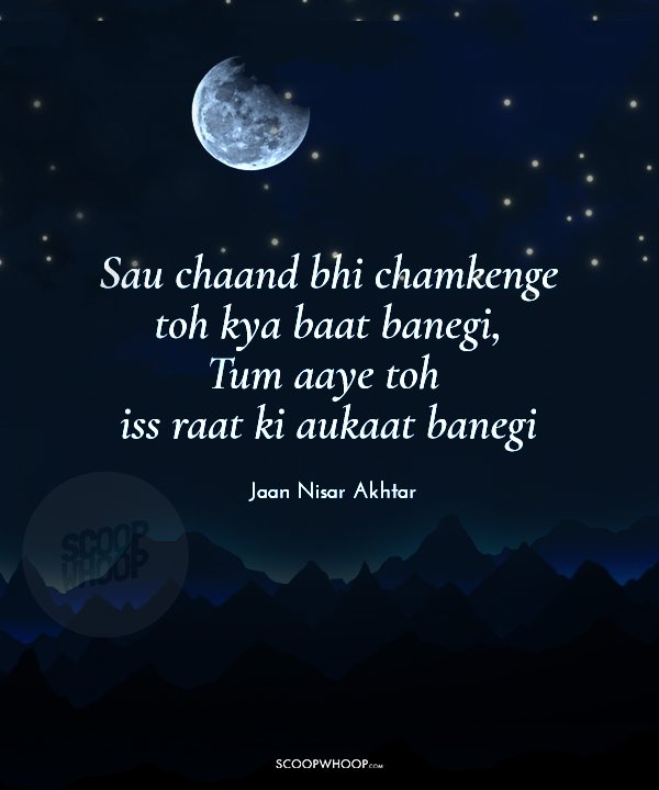 12 Shayaris About The Moon That Shine A Light On The 