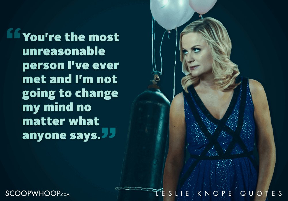22 Quirky Quotes By Parks & Recreation’s Leslie Knope That Are Oddly