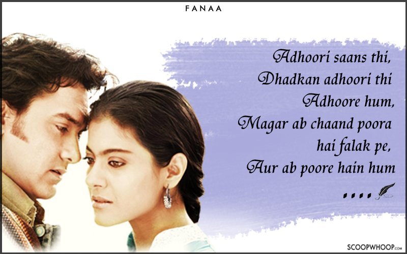 fanaa movie poetry mp3