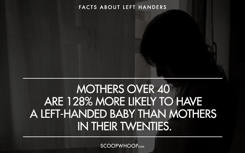 Facts about left-handed people