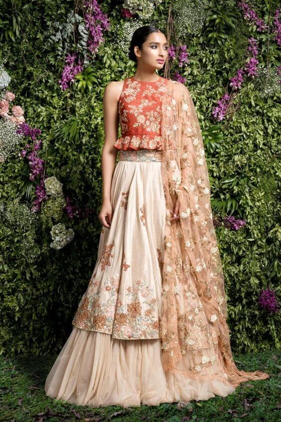 lehenga for wedding guests