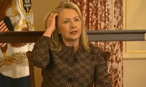 21 Hillary Clinton GIFs That Perfectly Sum Up Life Situations We've All  Been Through