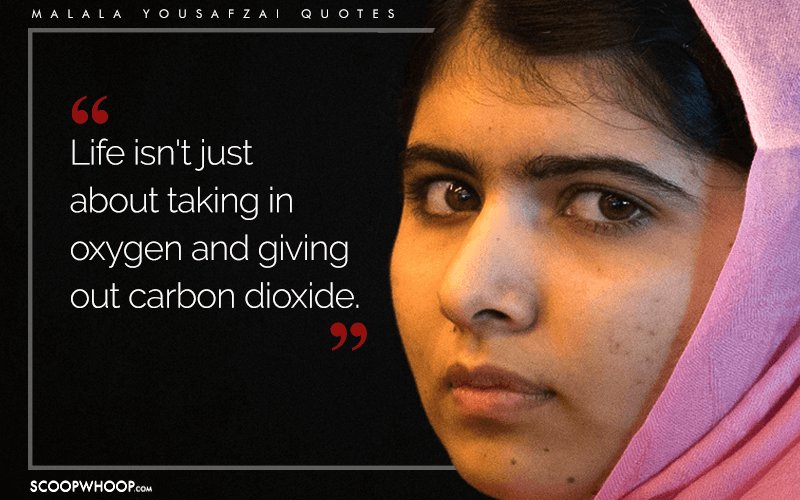 15 Quotes By Malala Yousafzai That Show How The Pen Holds 