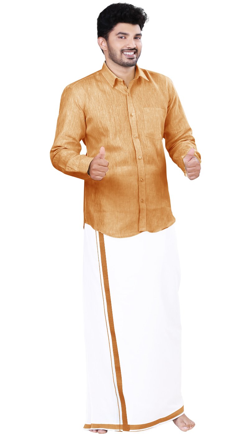 mundu with shirt