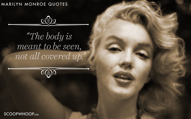 52 Quotes By Marilyn Monroe That Break The Dumb Blonde Stereotype