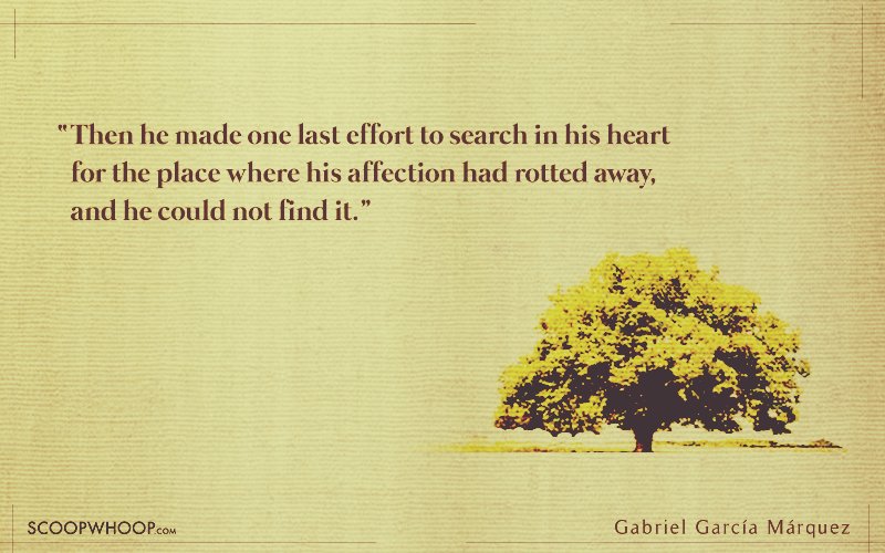 25 Profound Quotes From 100 Years Of Solitude That Tell Us Only Love